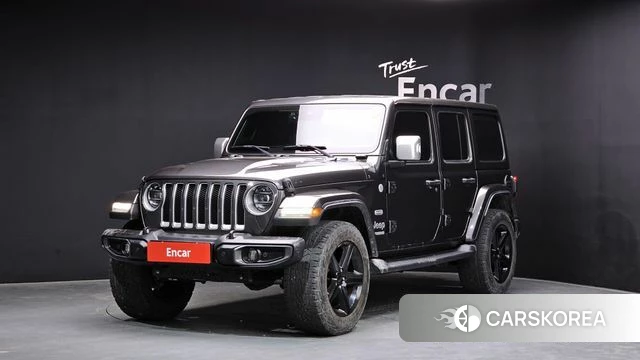 Jeep Wrangler (JL) 2019 Серый из Кореи