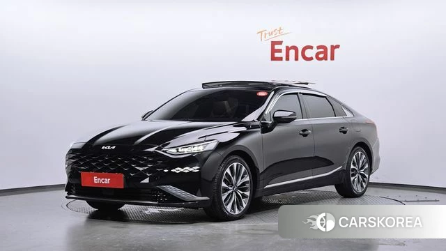 Kia K8 2021 Черный из Кореи
