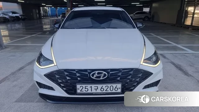 Hyundai Sonata (DN8) 2020 Белый из Кореи