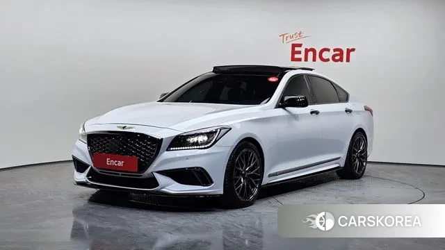 Genesis G80 2018 Белый из Кореи