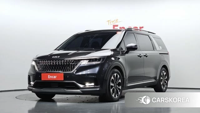Kia Carnival 4th generation 2023 Серый из Кореи