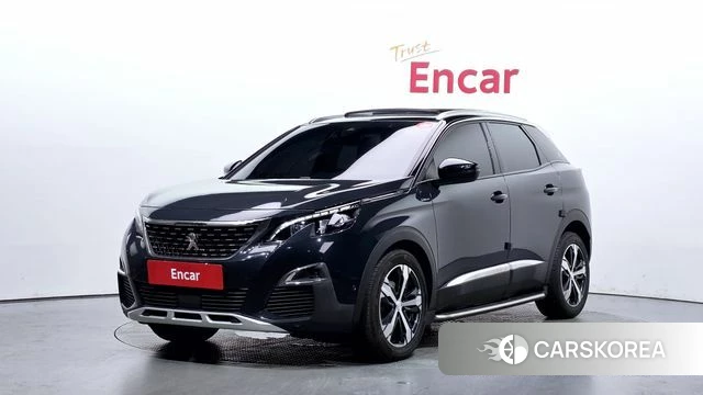 Peugeot 3008 second generation 2019 Синий из Кореи