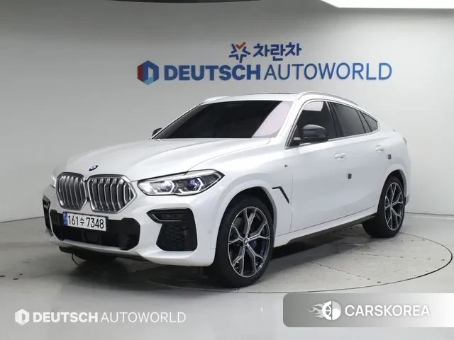 BMW X6 (G06) 2022 Белый из Кореи