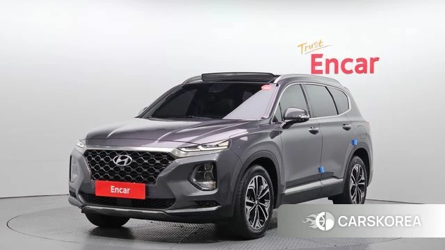 Hyundai Santa Fe TM 2018 Серый из Кореи