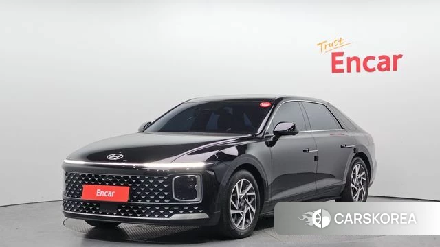 Hyundai Grandeur (GN7) 2023 Черный из Кореи