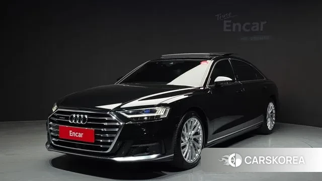 Audi A8 (D5) 2021 Черный из Кореи