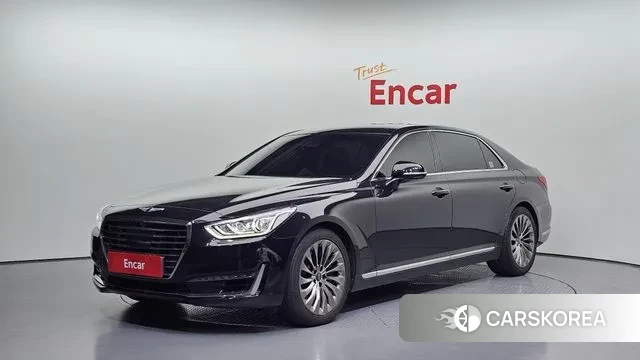 Genesis EQ900 2018 Черный из Кореи