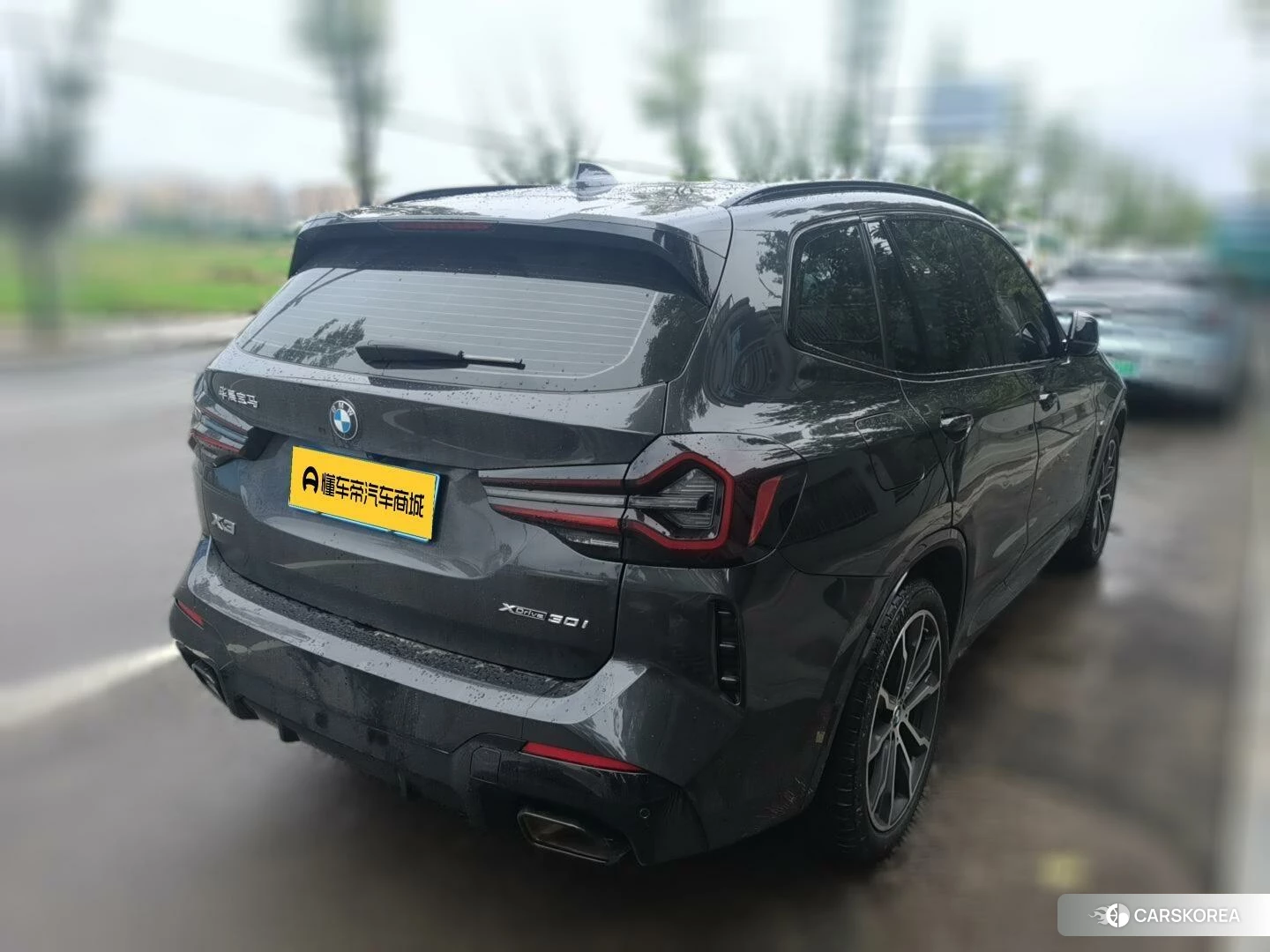 BMW X3 2021 Черный из Китая