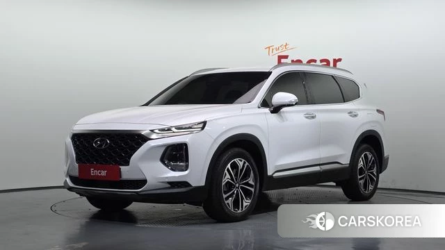 Hyundai Santa Fe TM 2018 Белый из Кореи