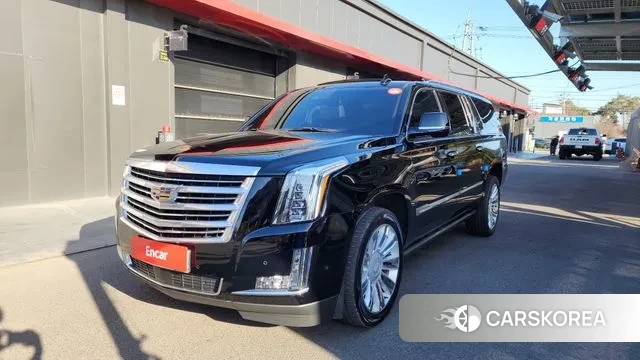 Cadillac Escalade 2018 Черный из Кореи