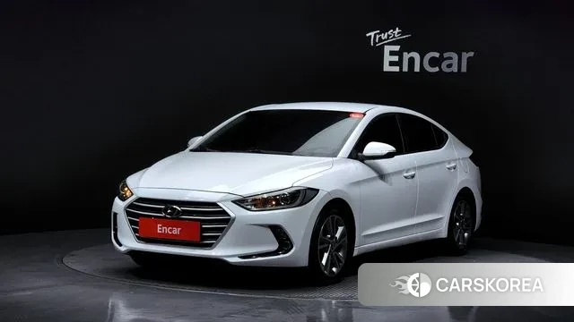 Hyundai Avante AD 2018 Белый из Кореи