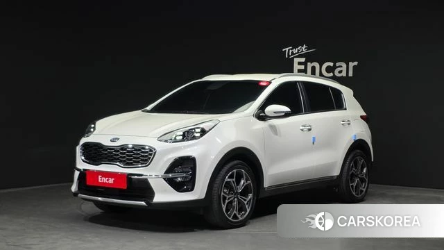 Kia Sportage The Bold 2019 Белый из Кореи