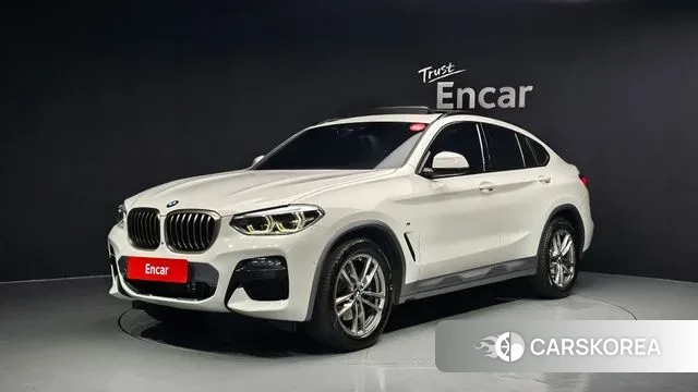 BMW X4 (G02) 2021 Белый из Кореи