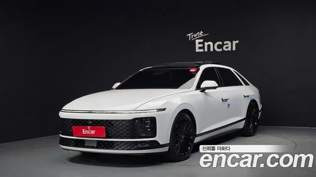 Hyundai Grandeur Hybrid (GN7) 2023 Белый из Кореи