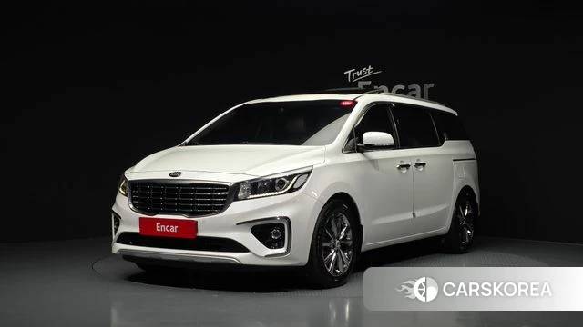 Kia The New Carnival 2018 Белый из Кореи