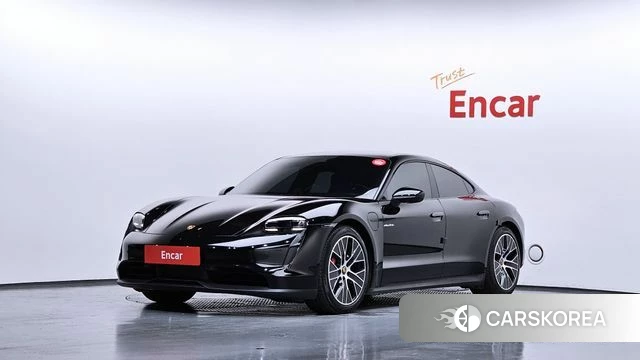 Porsche Taycan 2022 Черный из Кореи