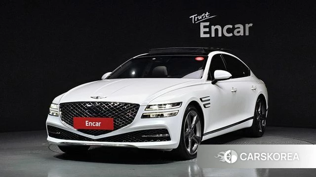 Genesis G80 (RG3) 2021 Белый из Кореи