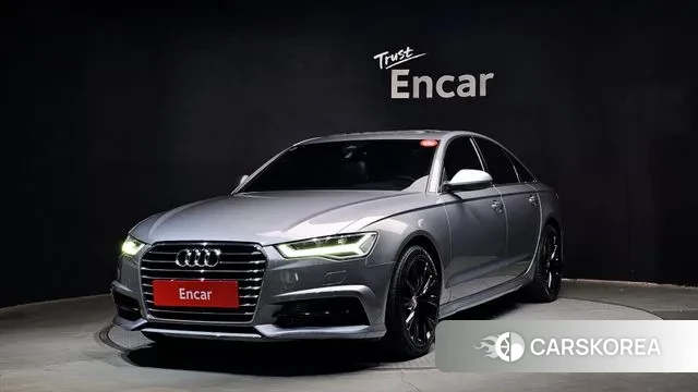 Audi New A6 2018 Серебристо-серый из Кореи