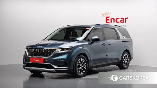 Kia Carnival 4th generation 2021 Синий из Кореи