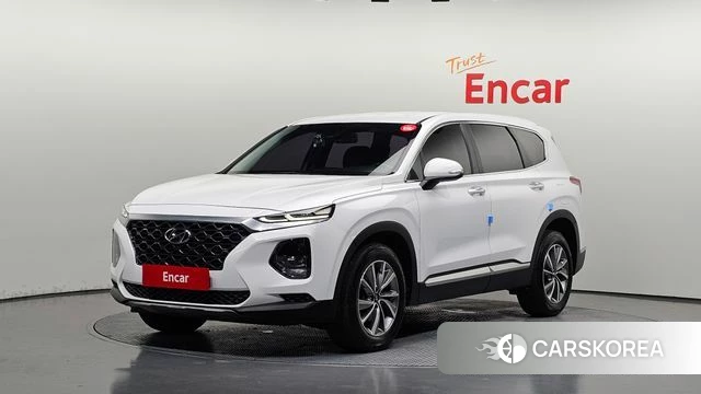 Hyundai Santa Fe TM 2020 Белый из Кореи