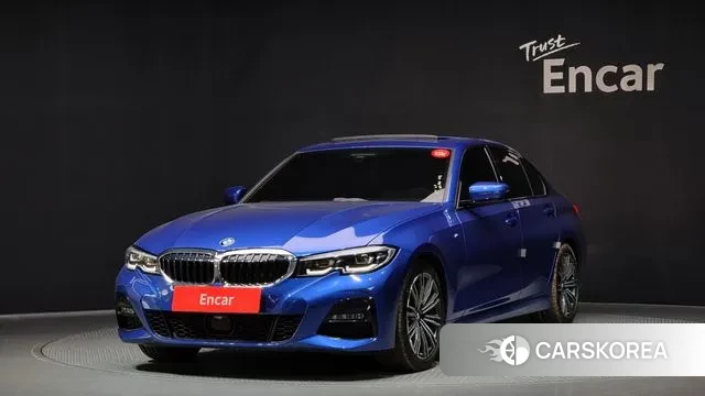 BMW 3 Series (G20) 2021 Синий из Кореи