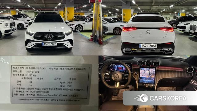 Mercedes-Benz GLC-Class X254 2024 Белый из Кореи