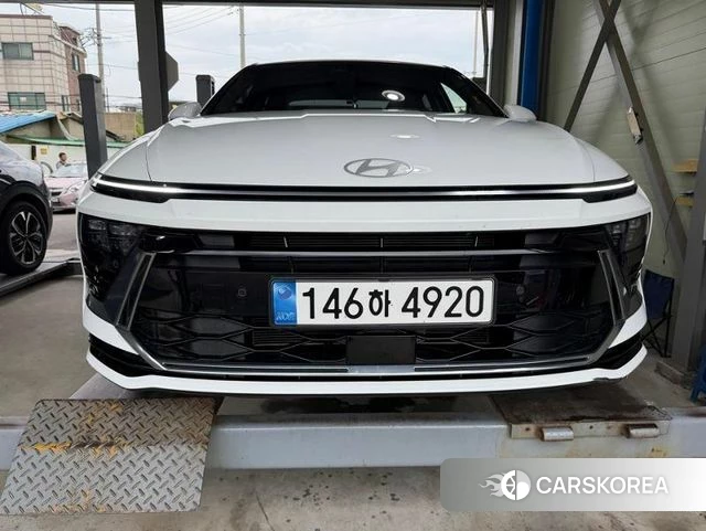 Hyundai Sonata D Edge (DN8) 2024 Белый из Кореи