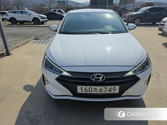 Hyundai The New Avante AD 2019 Белый из Кореи