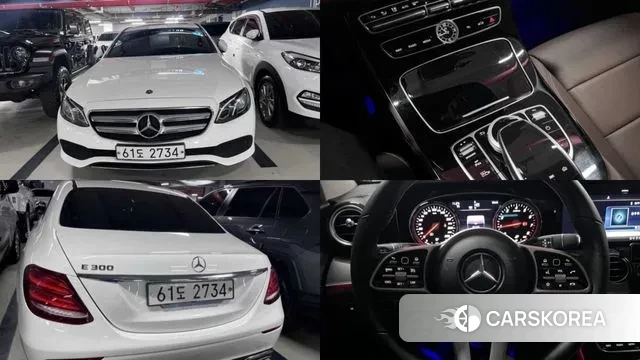 Mercedes-Benz E-Class W213 2018 Белый из Кореи