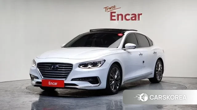 Hyundai Grandeur IG 2018 Белый из Кореи