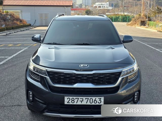 Kia Seltos 2019 Синий из Кореи