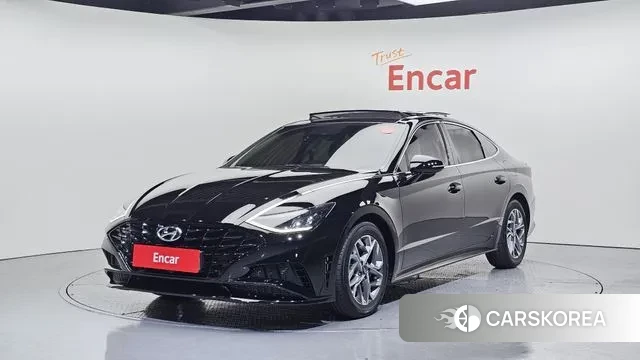 Hyundai Sonata (DN8) 2022 Черный из Кореи