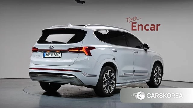 Hyundai The New Santa Fe 2020 Белый из Кореи