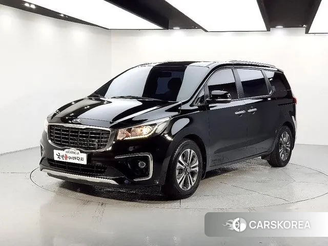 Kia The New Carnival 2019 Черный из Кореи