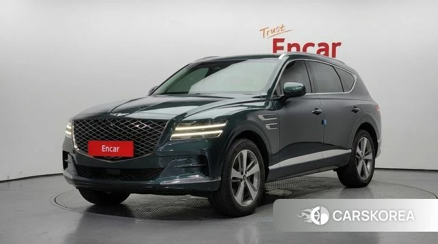 Genesis GV80 2021 Темно-зеленый из Кореи