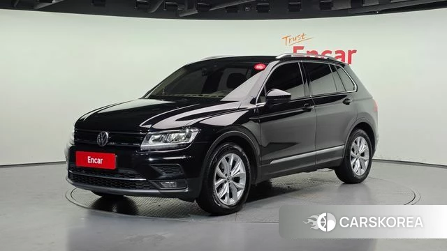Volkswagen Tiguan second Generation 2020 Черный из Кореи