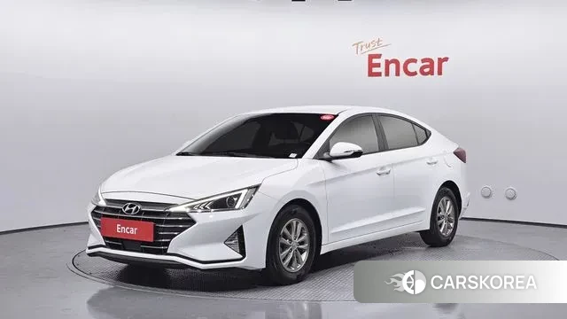 Hyundai The New Avante AD 2019 Белый из Кореи