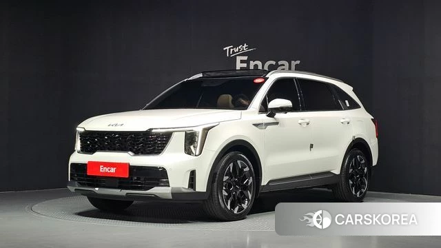Kia The New Sorento 4th Generation 2023 Белый из Кореи
