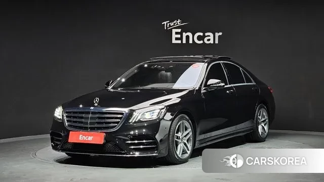 Mercedes-Benz S-Class W222 2020 Черный из Кореи