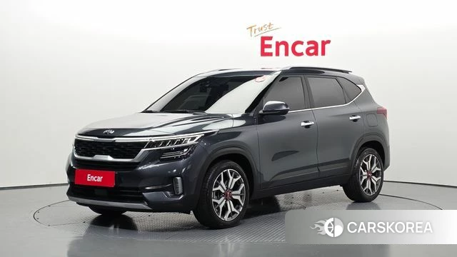 Kia Seltos 2021 Серый из Кореи