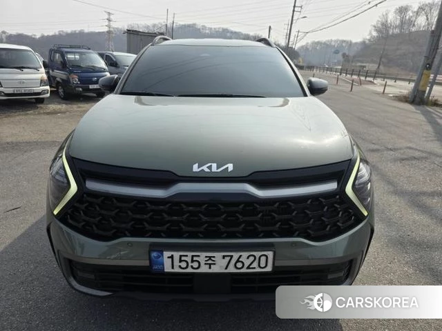 Kia Sportage 5th Generation 2022 Светло-зеленый из Кореи