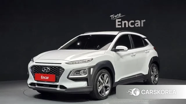 Hyundai Kona 2019 Белый из Кореи