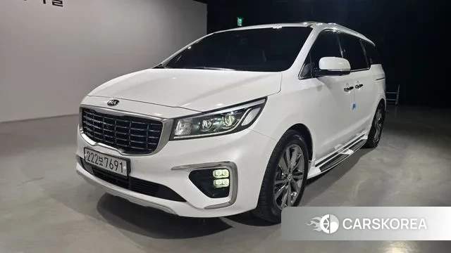 Kia The New Carnival 2019 Белый из Кореи