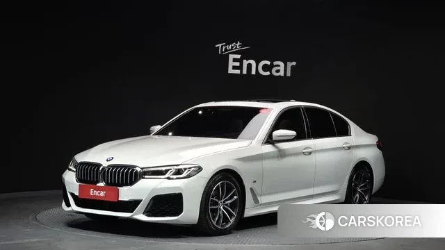 BMW 5 Series (G30) 2021 Белый из Кореи
