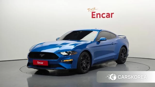 Ford Mustang 2021 Синий из Кореи
