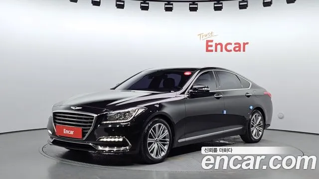 Genesis G80 2018 Черный из Кореи