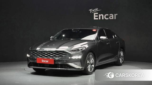 Kia K8 Hybrid 2023 Серый из Кореи