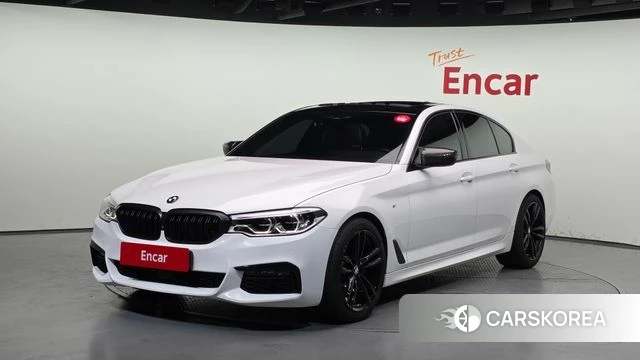 BMW 5 Series (G30) 2019 Белый из Кореи
