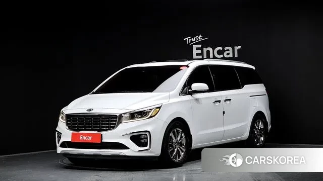 Kia The New Carnival 2019 Белый из Кореи