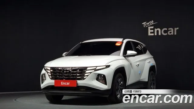 Hyundai Tucson (NX4) 2021 Белый из Кореи